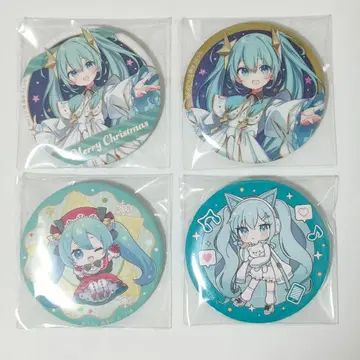 하츠네 미쿠 Xmas SHOP 2023 캔뱃지 시크릿 돈키 akiba