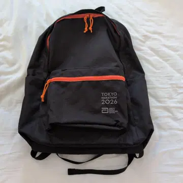 [ 미사용 새상품 ] 아식스 도쿄 마라톤 2026 백팩 블랙