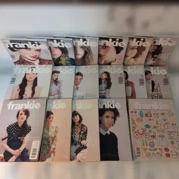 frankie 프랭키 잡지 17권 묶음 판매