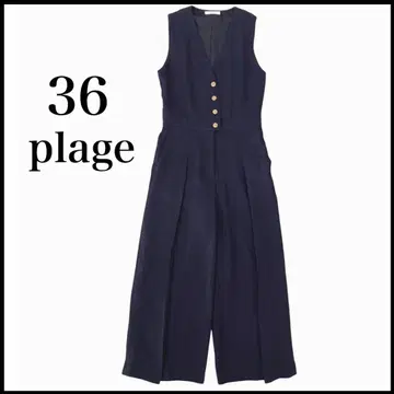 [ 2023SS ] plage 트위드 점프수트 36 올인원