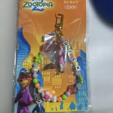 주토피아2 닉 와일드 스트랩 피규어 포함