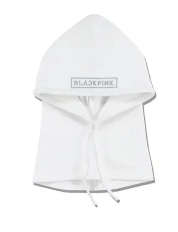 후드 워머 BLACKPINK 로고 WHITE