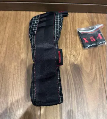 브리핑 골프헤드커버 블랙/빨간색/스트라이프 UT 1개