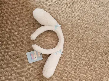 시나모롤 머리띠 화이트