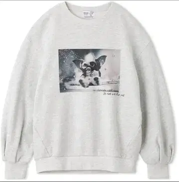 SNIDEL 그렘린 40주년 기념 맨투맨 콜라보