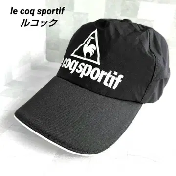 le coq sportif 르꼬끄 레인 캡 골프 스포츠 블랙