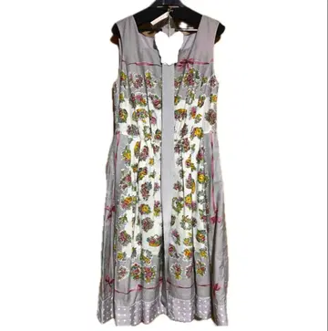 제인 마플 크로모스 부케 스퀘어 드레스