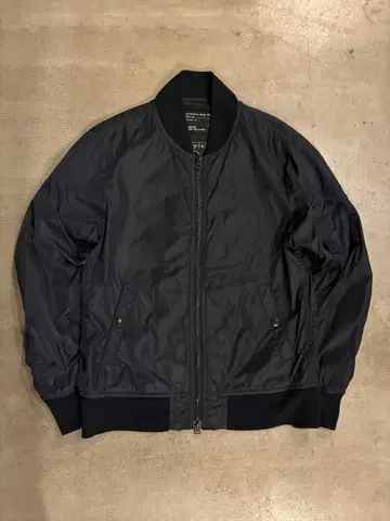 새상품급 LIMONTA 원단 MA-1 블루종 M 블랙 GLR 봄/가을