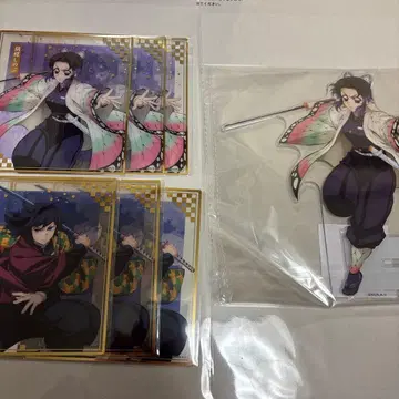 귀멸의 칼날 온라인 복권 시노부 아크릴 스탠드 토미오카 기유 색지