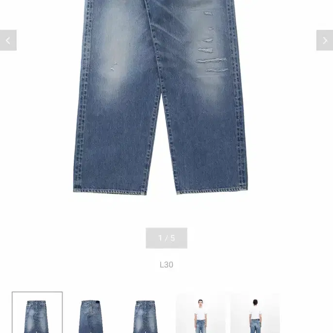 visvim 26ss SS 01 EX WIDE DMGD-43 – visvim 01 SS 26ss Lefty