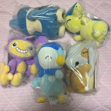 포켓몬 봉제 인형 5체 세트