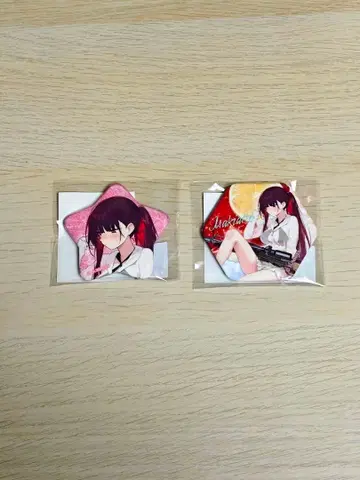 인형 프론트라인 2 캐릭터 복권 마키아토 홀로그램 캔뱃지