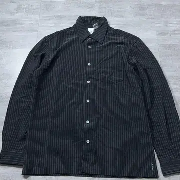 알마니 익스체인지 스트라이프 셔츠 M