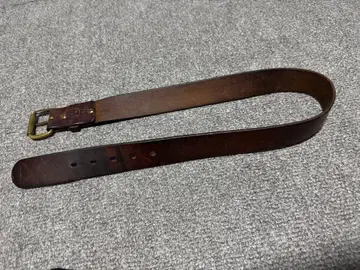 스웨덴군 가죽 벨트 놋쇠