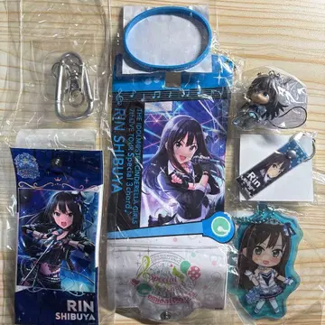 데레스테 신데렐라 걸스 시부야 린 멀티 밴드 피규어 키링