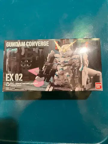 GUNDAM CONVERGE 풀아머 유니콘 건담 크샤트리아