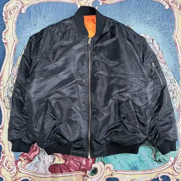 민간품 MA-1 플라이트 자켓 밀리터리 미국 교정 부문 L