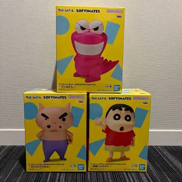 짱구는 못말려(크레용 신짱) 부리부리몬 와니야마 씨 3체 세트