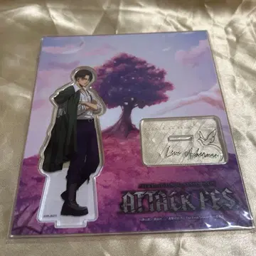 [ 미개봉 새상품 ] 리바이 ATTACK FES 아크릴 스탠드