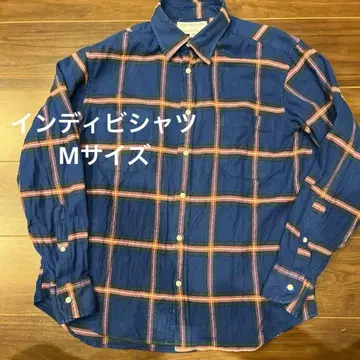 INDIVIDUALIZED SHIRTS 긴팔 플란넬 셔츠 M