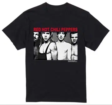남녀 공용 레드 핫 칠리 페퍼스 렛치리 T셔츠 기무라 타쿠야 착용 디자인