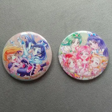 프리큐어 올스타즈 BIG 캔뱃지 빛의 전사 프리큐어 & 프리큐어 5