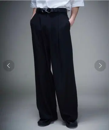 KUUUPY 쿠피 스트레이트 슬랙스 M 블랙