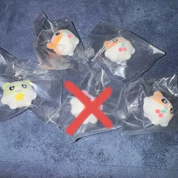 푸치코로 햄스터 플로키 참 4종 세트