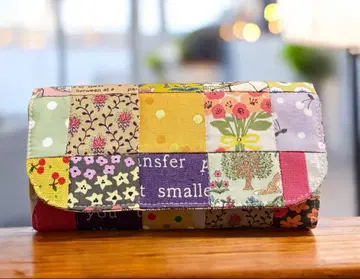 핸드메이드 패치워크 장지갑