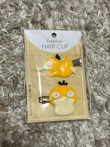 미사용 새상품 포켓몬 헤어 클립 2개 세트 코닥