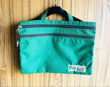 빈티지 BIG TREE 브리프 케이스 코듀라 나일론제 A4 수납 가능