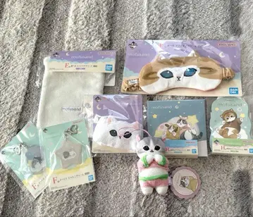 mofusand 1번 복권 냥코들과 파티 E상 F상 H상 & 마스코트