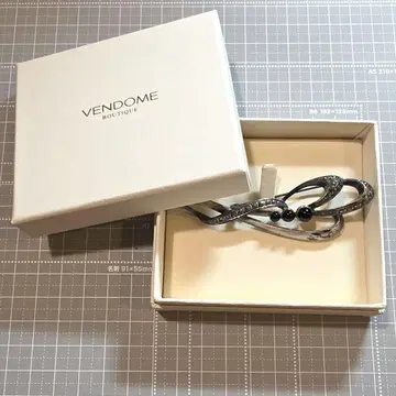 VENDOME 마카사이트 브로치 박스 포함