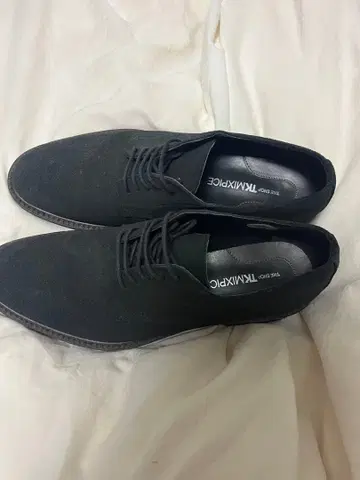 TK MIX PICE 블랙 레이스업 슈즈