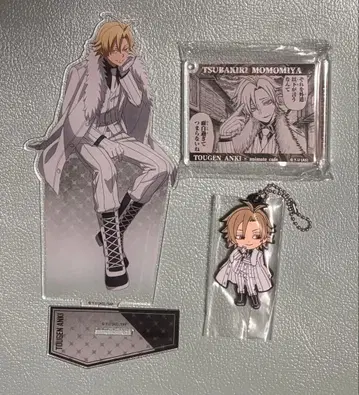 도겐안키 모모미야 츠바키리 아크릴 스탠드 키링 아크릴 블록