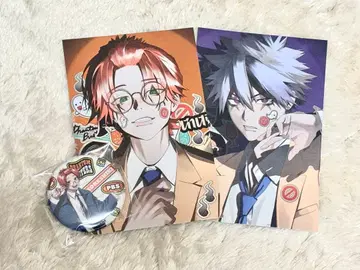 팬텀 버스터즈 칸자키 카오루 코레시가 유진 코믹스 특전 엽서 캔뱃지