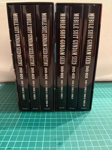 건담seed 건담seed destiny DVD-BOX 최초 한정 생산