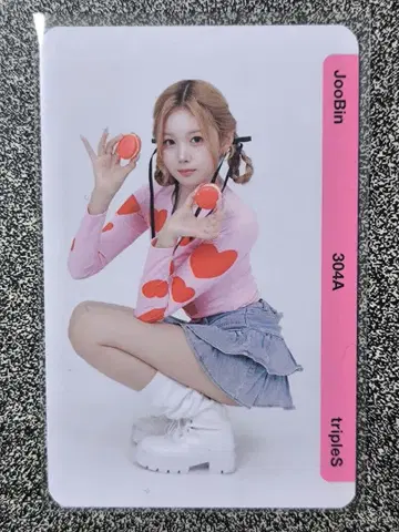 QR 기사용 tripleS 주빈 BB304a JooBin