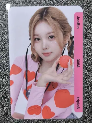 QR 사용필 tripleS 주빈 BB305a JooBin