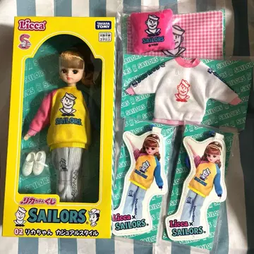 리카짱 복권 02 리카짱 캐주얼 스타일 외 총 5점 세트