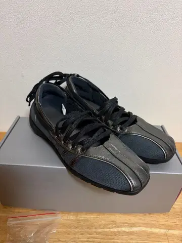 ROCKFISH WEATHERWEAR 레이스업 스니커즈 다크 실버