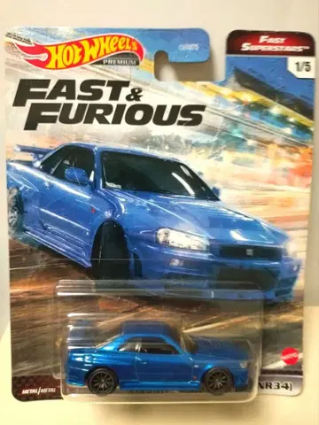 핫휠 닛산 스카이라인 GT-R R34 와일드 스피드