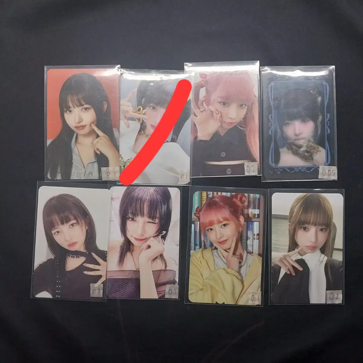 아이브 레이 포토카드 포카 엠파시파파존스시그스위치마인