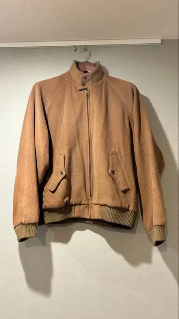 BARACUTA 바라쿠타 G9 해링턴 자켓 카멜 브라운