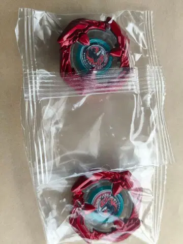 2개 베이블레이드 X 코발트 드레이크 메탈 코트 레드 [미개봉 새상품]