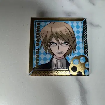 단간론파 15주년 기념전 스퀘어 캔뱃지 토가미 뱌쿠야