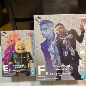 죠죠의 기묘한 모험 제일복권 피규어 세트 E상 F상