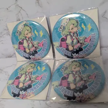 GiGO 한정판 젠레스 존 제로 캔뱃지 여름 시나모롤 4개