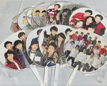 [레어] 아라시 점보 부채 12개 세트 카우콘 아라페스 하와이