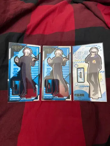 패밀리마트 주술회전 아크릴 스탠드 고죠 사토루